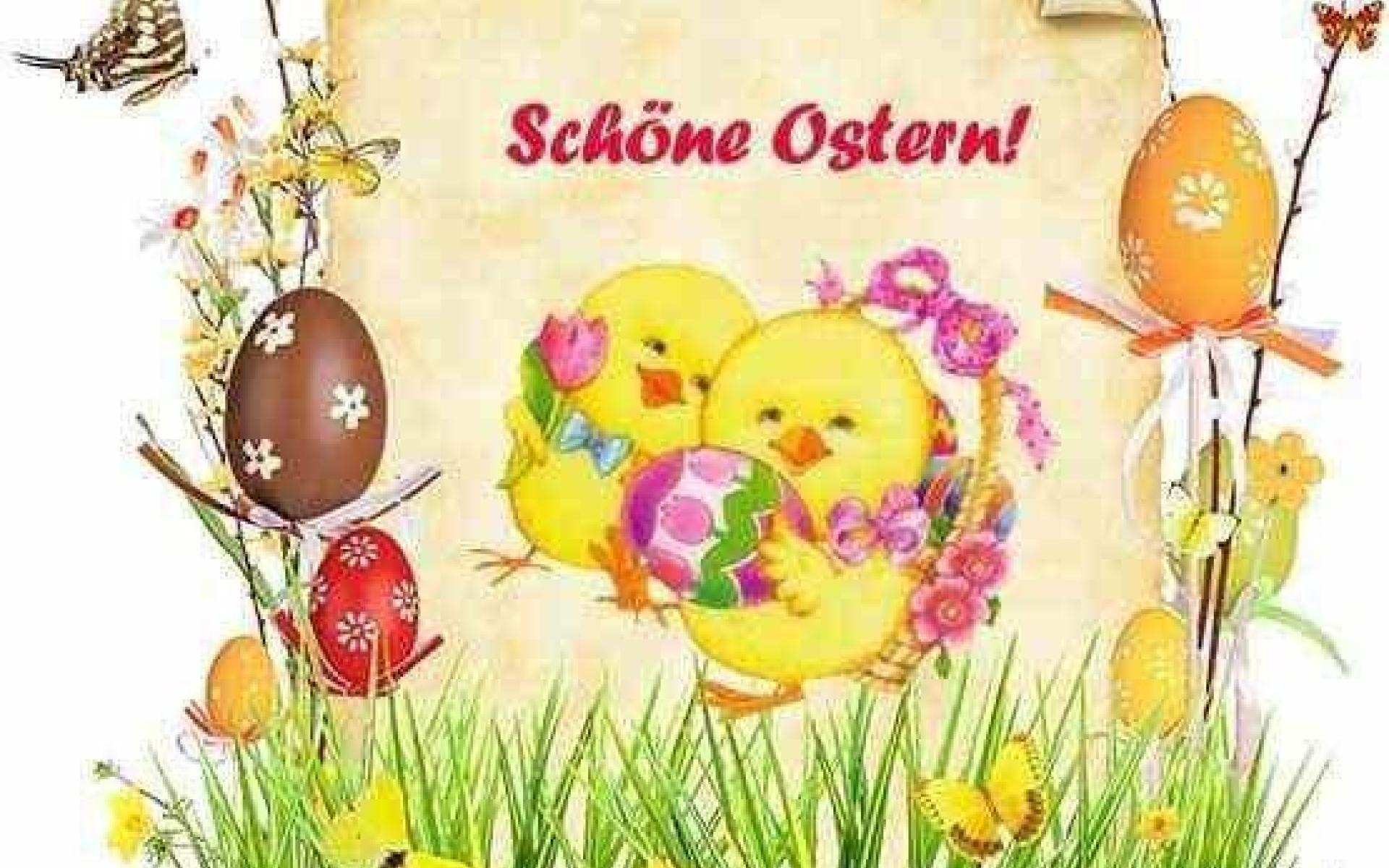 Osterbasteln Einladung 