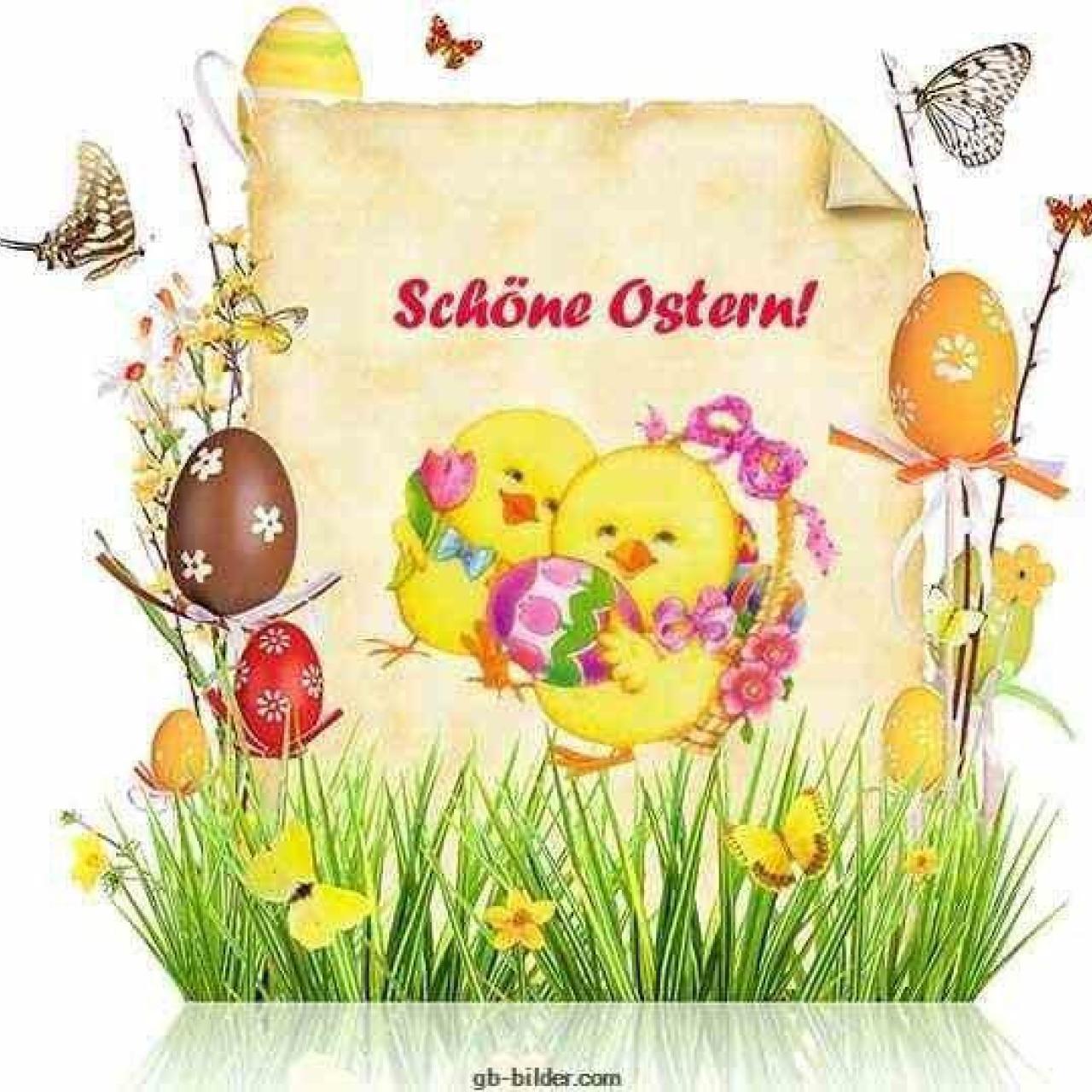 Osterbasteln Einladung 
